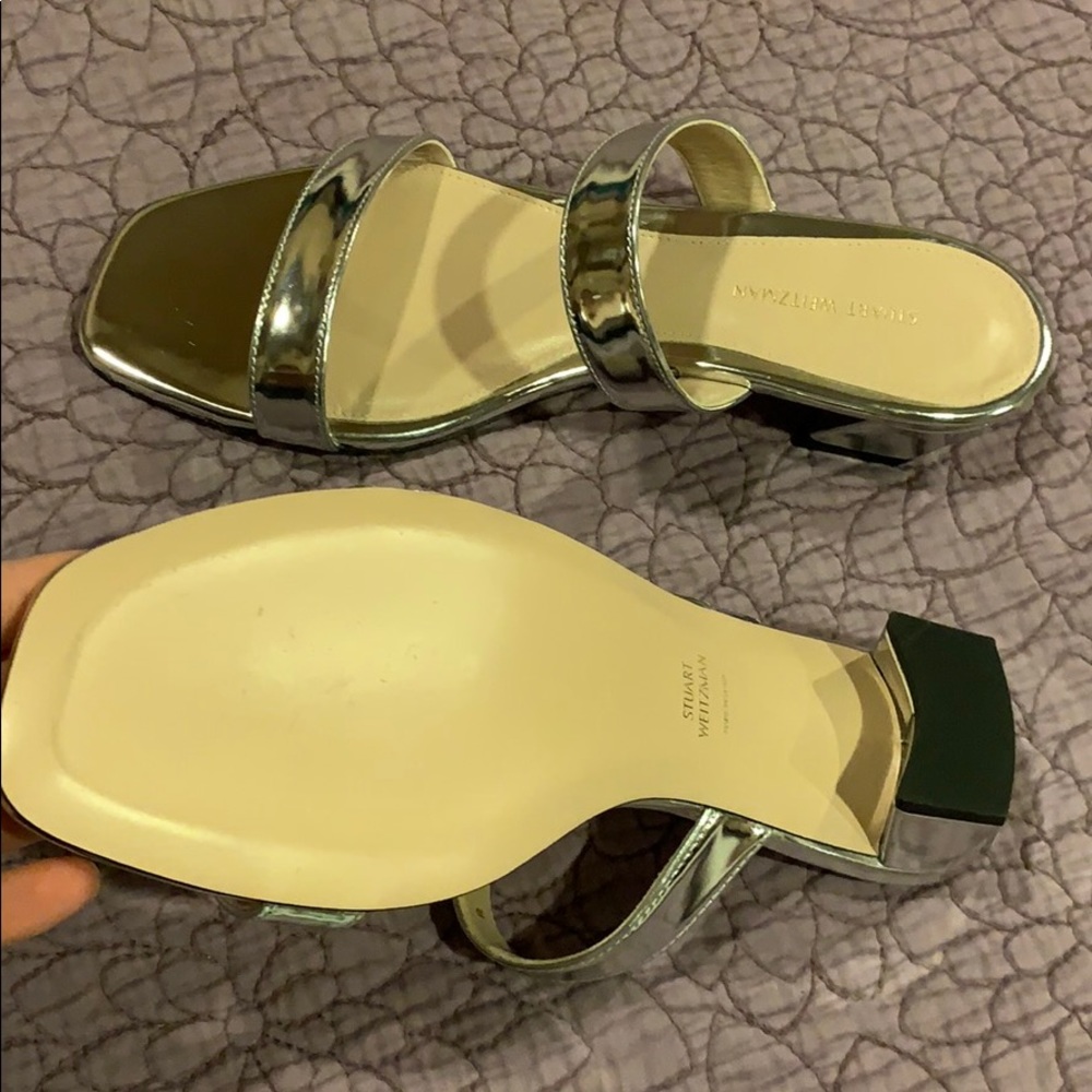 Stuart Weitzman Ava Heeled Sandal - Picture 4 of 4